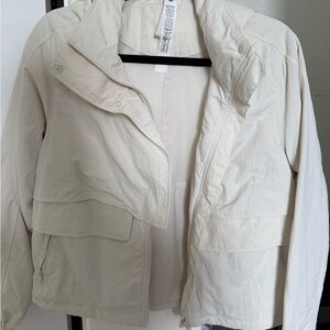 Lululemon Athletica Cream Utility Jacket